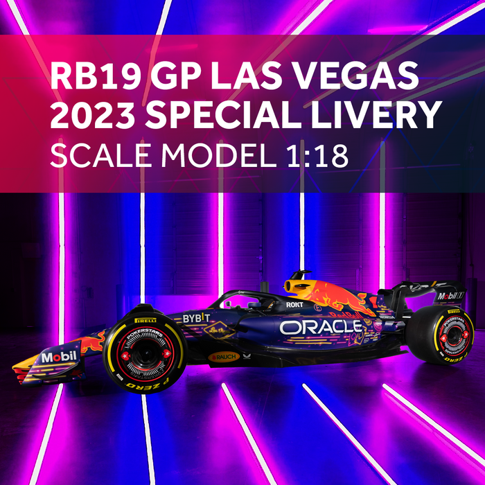 1:18 RB19 GP Las Vegas 2023 Special Livery image