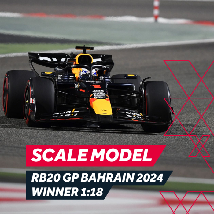 1:18 RB20 GP Bahrain 2024 - Winner image