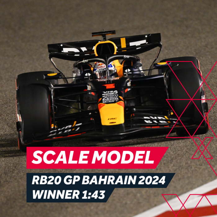 1:43 RB20 GP Bahrain 2024 - Winner image