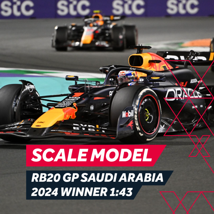 1:43 RB20 GP Saudi Arabia 2024 - Winner image