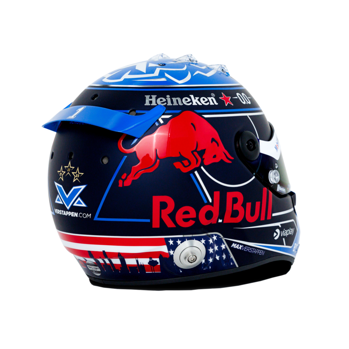 1:4 Helmet USA 2024 - Max Verstappen image