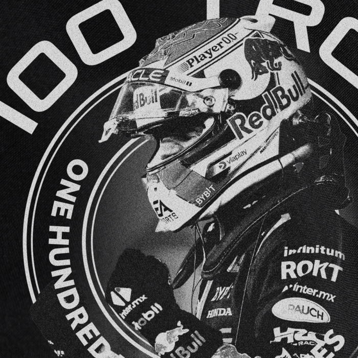 100 Podiums - T-shirt - Max Verstappen image