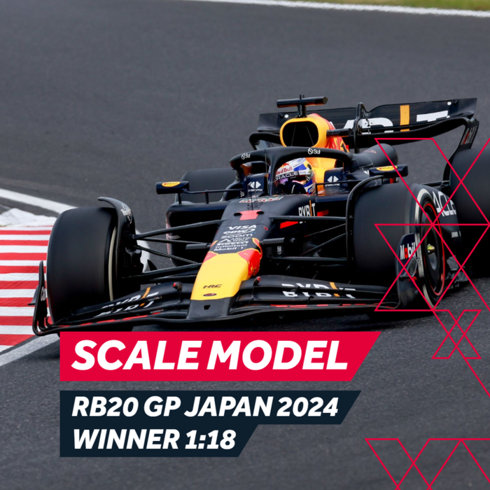 1:18 RB20 GP Japan 2024 - Winner image