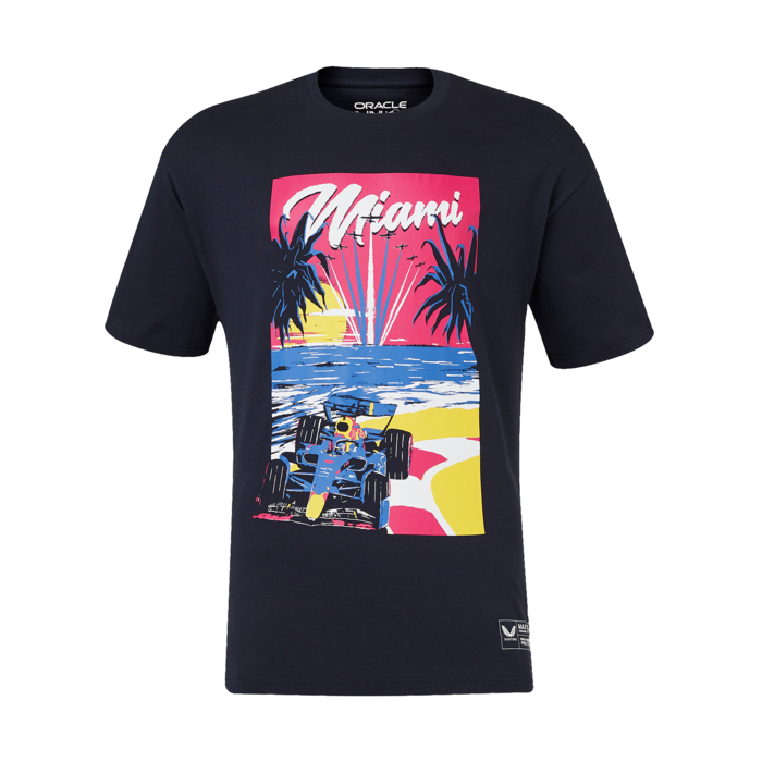 Miami T-shirt - Night Sky - Red Bull Racing image