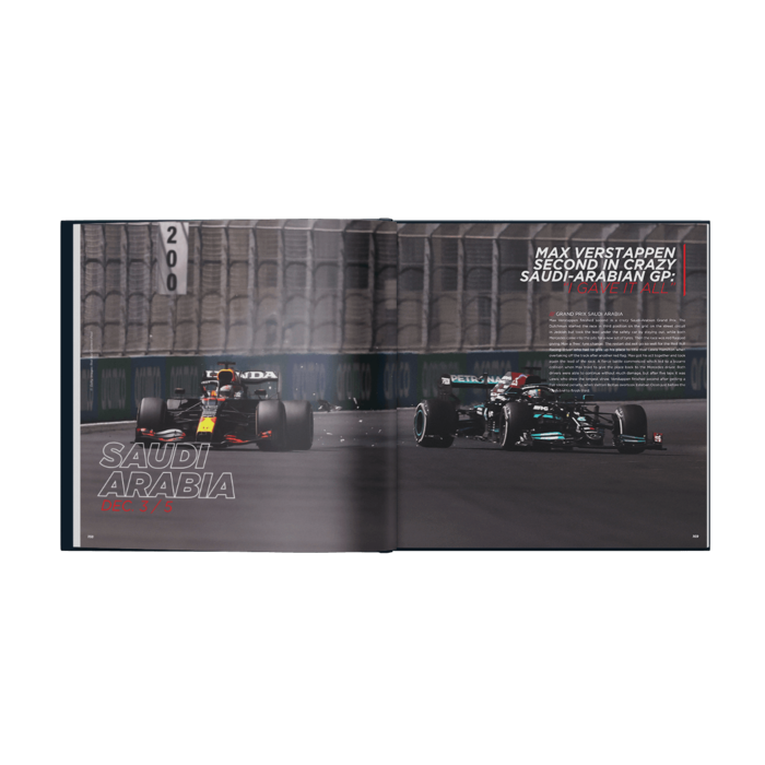 2021 F1 Yearbook Max Verstappen  image