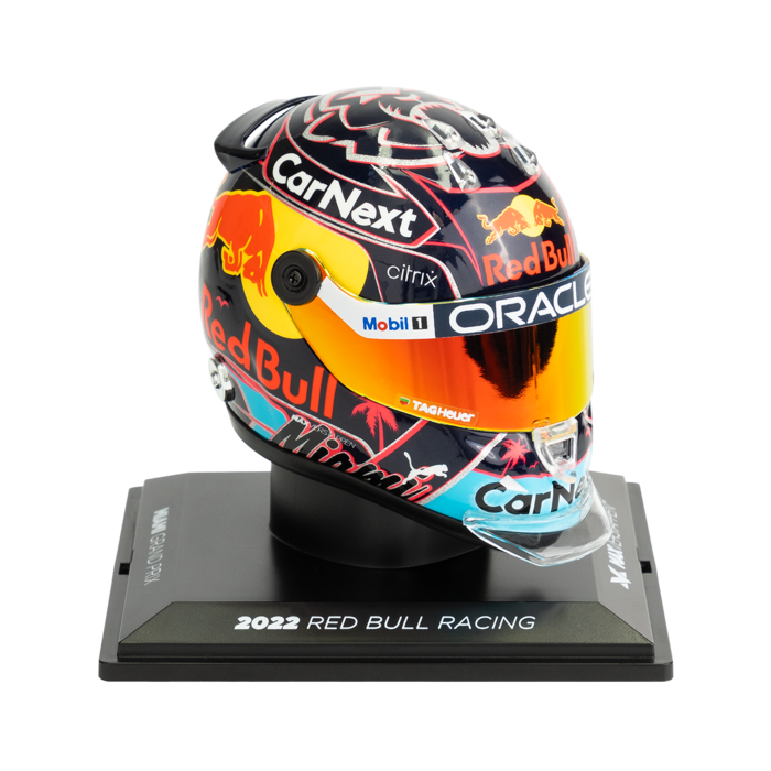 1:4 Helmet Miami 2022 Max Verstappen image