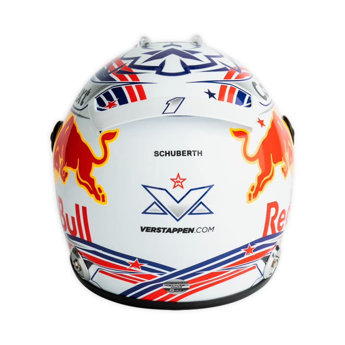 1:2 Helmet Austin 2022 Max Verstappen image