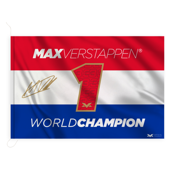 #1 Flag 150x225cm Max Verstappen image