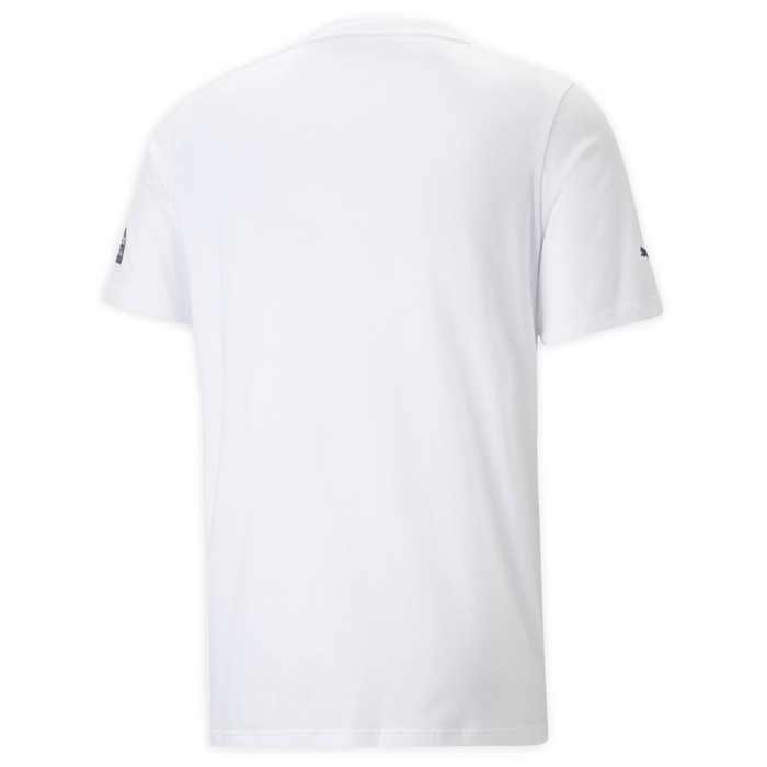 Red Bull Racing Dynamic Bull Logo T-shirt - White image