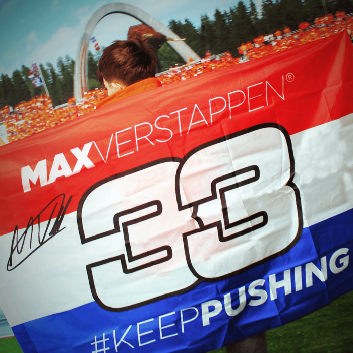 Flag 100x150cm Max Verstappen image
