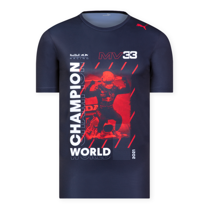 Max Verstappen World Championship 2021 Tee  image