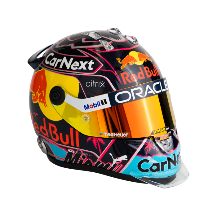 1:2 Helmet Miami 2022 Max Verstappen image